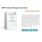 Tracer2210CN 20A Tracer3210CN 30A 12/24VDC 自動MPPTソーラーコントローラ MAX100V入力 12V/24Vバッテリ電圧ソーラーパネルレギュレータ (St