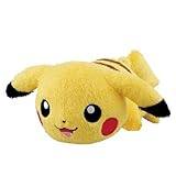 ポケットモンスター　くつろぎタイム　でっかいぬいぐるみ　ピカチュウ