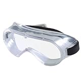 シモン　防塵メガネ【安全保護具】（ゴーグル・飛来粉じん用・10個入り）《002-SE-206》