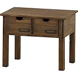 引出し付きミニテーブル [W33 x D22 x H26.5cm] 家具 テーブル