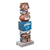 Team Sports Americaデトロイト・ライオンズTikiチームトーテムGarden Statue