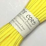 ■パラコード4mm7芯／Paracord 7Strand 4mm／120カラー■10ｍ■ (024:レモン)