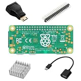 Vesonn Raspberry pi zero 2W キット日本技適取得済 ラズベリーパイzero 2W 開発ボード/USB-OTGケーブル/ヒートシンク/2*20ピン/ミニHDoutアダプター ラズベリーパイゼロ 2Wセット ラズパイ初心者 電子工作 キット AI開発用Raspberry pi zero 2w kit
