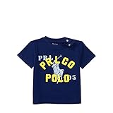 ポロ ラルフローレン ビッグポニープリント・半袖Tシャツ[ネイビー](男の子12～24か月用) [並行輸入品]