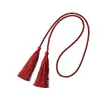 松村工芸 手芸パーツ 『ダブルタッセルS レッド 3本入り HF23510/RD 25-1329-8』