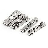 uxcell ウィンドウプーリー 家具サッシ クランプホイールプーリー スライディングドアローラー 6個入り