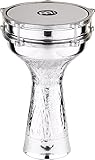 MEINL Percussion マイネル ダラブッカ Aluminium Jingle Darbuka 8"x14 1/2" Hand Hammered HE-314 【国内正規品】