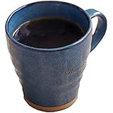 THE WOW ザワウ 名入れ 美濃焼マグカップ 藍色【ラッピング対応/メッセージカード対応】マグカップ コップ 和食器 日本製 岐阜 記念品 誕生日 還暦 古希 米寿 お祝い ギフト プレゼント 贈り物