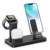 Braveby 充電スタンド 3in1充電器 ワイヤレス充電器 Apple Watch充電器 置くだけ充電 iphone充電器 急速充電 ア