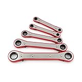 TEKTON 2210 Ratchet Box End Wrench Set, Metric, 5-Piece [並行輸入品]