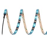 LEDライトストリップSunsbell LEDロープストリップ5050 SMDバッテリーPowered LEDストリップ – 防水柔軟なテープライトコントローラ付き