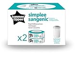 Tommee Tippee?-?Sangenic Refill Cassettes for Nappy Bins Bin Simplee Quantity Selectable, Supported 