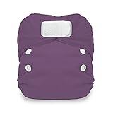 Thirsties Newborn All In One Hook & Loop - Iris by Thirsties