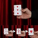 【手品 マジック】Her Heart/ハート集合＆変化 カードチェンジマジック 近景マジック道具 手品 道具