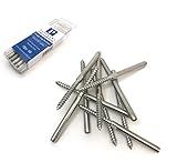 パノラマラグねじhand-crimp Swageスタッドfor 1 / 8 "ケーブル手すりステンレススチールt316 Marine Grade Lot of 10 LSTSW-18