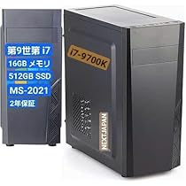 Amazon.co.jp: NEXTJAPAN【2年保証】 デスクトップパソコン(Windows 11