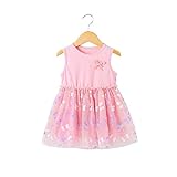 ベビー服 90cm 女の子 子供服 Pojour ワンピース 夏ドレス ピンクドレス 子供ギフト 通気 綿