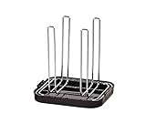 パール金属 シンプルストレージ ペットボトル・グラス スタンド ブラック HB-1145