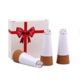 3 Packs Cork Shaped Rechargeable LED Bottle Light for Party - USB Powered [並行輸入品]