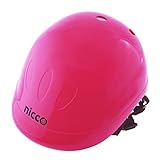 クミカ工業 nicco（ニコ） ハードシェル　キッズヘルメット 頭49～54cm　日本製　ニコレッド　KH001NRD