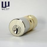 WEST 917リプレイスシリンダー GOAL 5350タイプ キー標準3本付属　鍵 交換 取替え ウエスト ゴール 5350 防犯対策