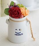 JewelzGift（ジュエルズギフト） プリザーブドフラワー 陶器ケース入り ギフト アレンジ 「水のいらないお花」 【全2色】