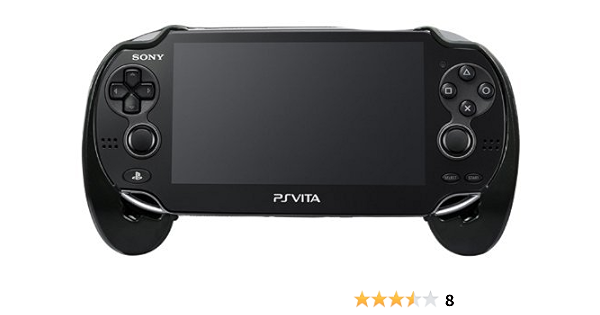 Amazon Ps Vita用ハンディグリップ しっかり握れて操作性アップ スタンドで動画も見れる アタッチメント ハンディ グリップ フェイスプレート グリップ