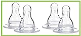 Dr. Brown Standard 4 Count Nipples - Y-Cut - 9M+ by NYD