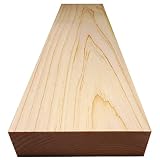 木 板 木材 板 板材 角材 ブロック ひのき 桧 国産 【 30mm × 100mm × 400mm 節あり 】