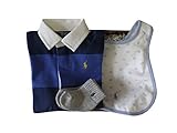 ラルフローレンの子供服　POLO　RALPHLAUREN　ベビー　出産お祝いセット　男の子（長袖）　７５ｃｍ [並行輸入品]