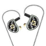 KBEAR Diamond イヤホン 2pin 高音質 インイヤー型イヤホン DLCコーティングされたダイナミックドライバー搭載 モニター イヤホン 中華イヤホン (緑)