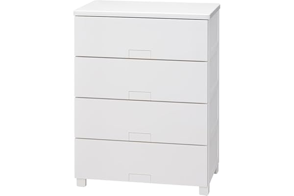 Tenma Chest, Complete Product, FitzChest, Full Flat Drawer, Width 25.6 x Depth 16.1 x Height 33.5 inches (65 x 41 x 85 cm), S