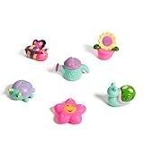 Set of 6 super soft bath toy Garden set [並行輸入品]