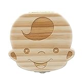 Baby Tooth BoxWooden Teeth Box Personalized Deciduous Souvenir Case StorageMeaningful Lost Teeth for