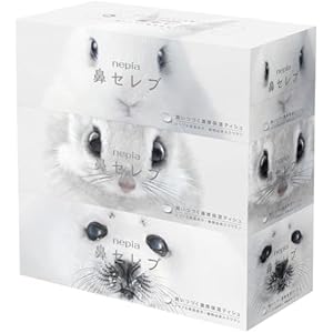 ネピア 鼻セレブ ティシュ 400枚(200組)×3箱