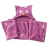 Jumping Beans? Olivia Owl Hooded Bath Towel by Jumping Beans [並行輸入品]