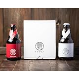 【クラフトビール ビール ギフト 飲み比べ】馨和 KAGUA カグア Rouge & Saison 瓶 ボトル 330ml × 2本／ギフトボックス 飲み比べセット 誕生日 高級 贈り物 高級ビール 詰め合わせ お祝い（アワード受賞歴多数）