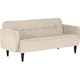 arne ソファー 3人掛け 3人用 肘付き ローソファ 布張り ファブリック リビング Boule 3P C1419 ナチュラル カレイド生地