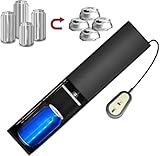 電動缶破砕機 電動缶クラッシャー 缶潰し機 ペットボトル 圧縮 空き缶潰し器 アルミ缶潰し ペットボトル 圧縮 16オンス金属缶クラッシャー ソーダビール コーラ缶、頑丈スマッシャー ソーダビールコーラ缶ウォーターボトル用の缶コン