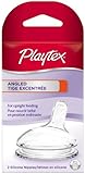 Playtex Angled Nipple - Medium Flow - 2 Pk by Playtex [並行輸入品]