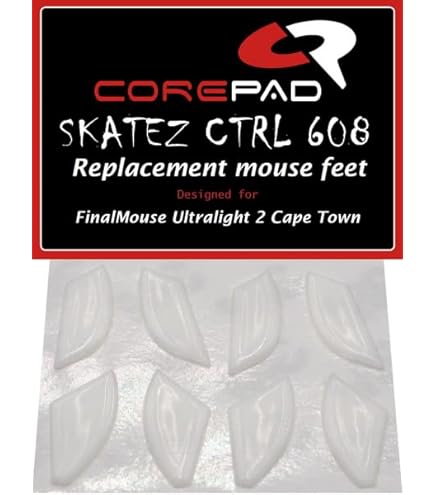 Amazon | Corepad Skatez CTRL Finalmouse 0.65mm Ultralight X [ULX
