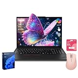 Lenovo ThinkPad E16 Gen 2 ビジネスノートパソコン 16インチ FHD+ ディスプレイ、AMD Ryzen 5 7535U、64GB DDR5 RAM、2TB SSD 指紋、バックライト、Wi-Fi 6、Windows 11 Pro、Targus USB-C 100Wドッキングステーション付きバンドル