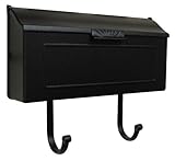 Special Lite Products SHH-1006-BLK Horizon Horizontal Mailbox, Black [並行輸入品]