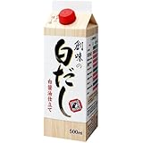 創味 創味の白だし 白醤油仕立て 500ml