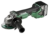 日立工機 14.4V コードレスディスクグラインダ 充電式 グリーン G14DBVL(LYPK)(L)6.0Ahリチウムイオン電池・急速充電器・ケース付
