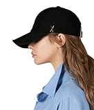 [VARZAR] Rose Gold stud over fit ball cap Black