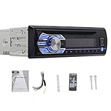 ユニバーサル 1DIN 車用dvdプレーヤー カーラジオステレオ インダッシュ型オートオーディオ マルチメディア EQ調節 FM/MP3/オーディオ/チャージャー/USB/SD/AUX/オートエレクトロニクス