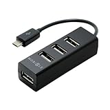 ミヨシ MCO ﾊﾌﾞ機能搭載ﾎｽﾄｱﾀﾞﾌﾟﾀ 4ﾎﾟｰﾄ ﾌﾞﾗｯｸ SAD-HH01/BK