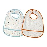 New Baby Toddler Children 100% Cotton Bib Apron feeding by Ikea