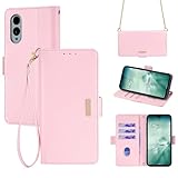 Aquos R5G ケース アクオスr5g ケース sh51a ケース ショルダー ストラップ付き aquos r5g shg01 ケース 手帳型 スタンド機能 ａｑｕｏｓ r5g ケース カード収納 耐衝撃 908sh ケース リストストラップ付き aquos r5g カバー のあるメタルバックル 斜め掛け - 白